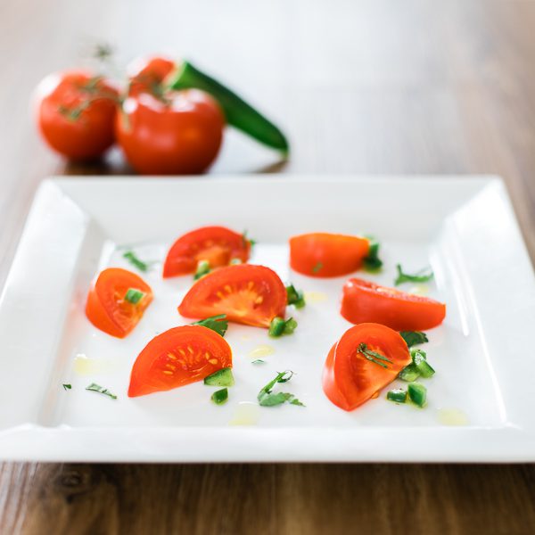 Tomato and Coriander Salad Recipe